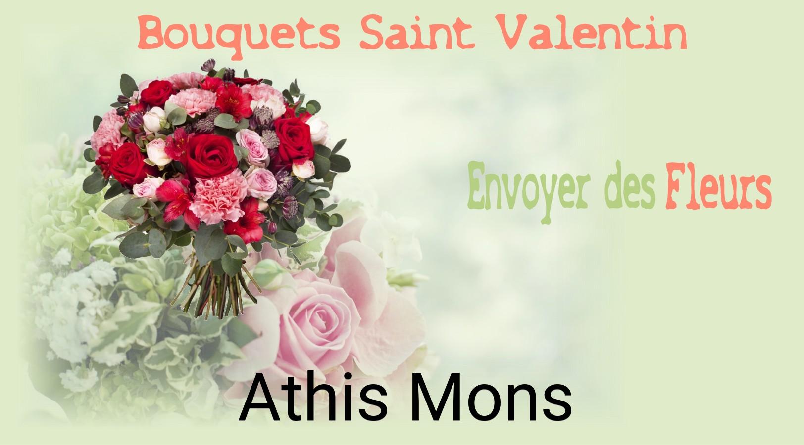 Roses de Saint-Valentin livrées à Athis-Mons
